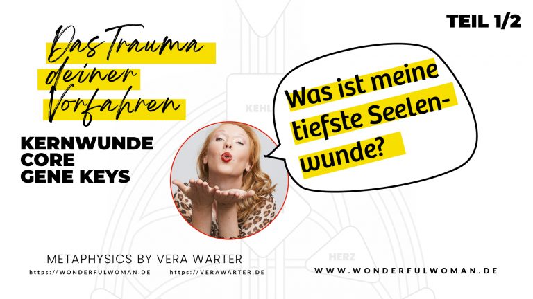 Read more about the article Erkenne deine tiefste Seelenwunde KERNWUNDE Genschlüssel